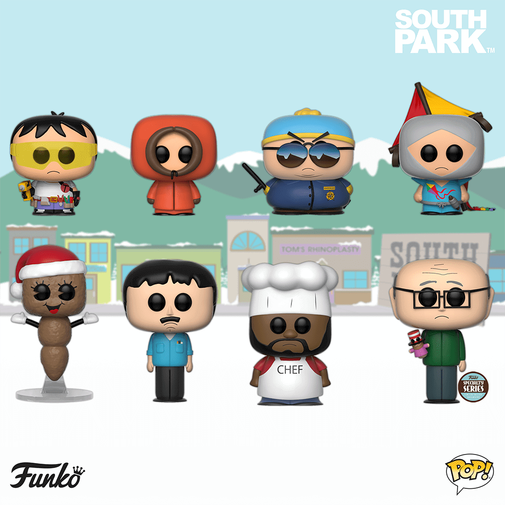 South Park Funko Pop: a coleção completa dos bonecos colecionáveis.